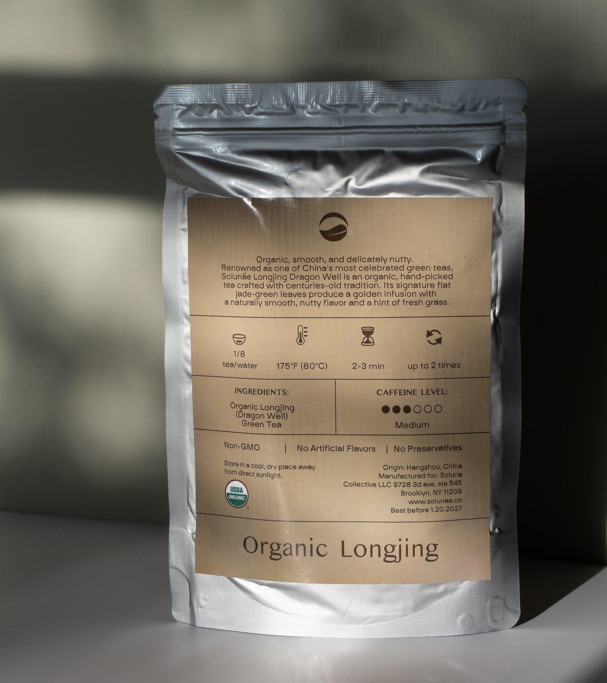 Organic Longjing Green Tea